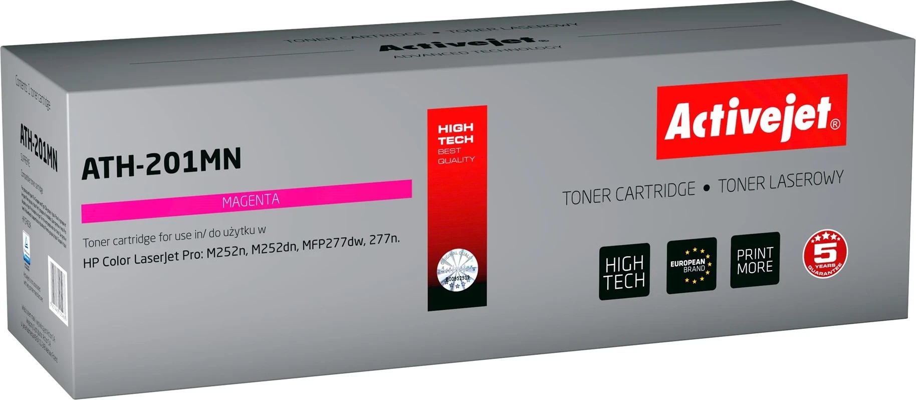 Toner Activejet ATH-201MN, për HP 201A CF403A, magenta