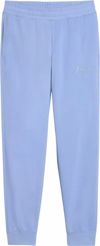 Pantallona sportive femra Puma ESS Script Comfort 691763 60, blu [Madhësia: L]