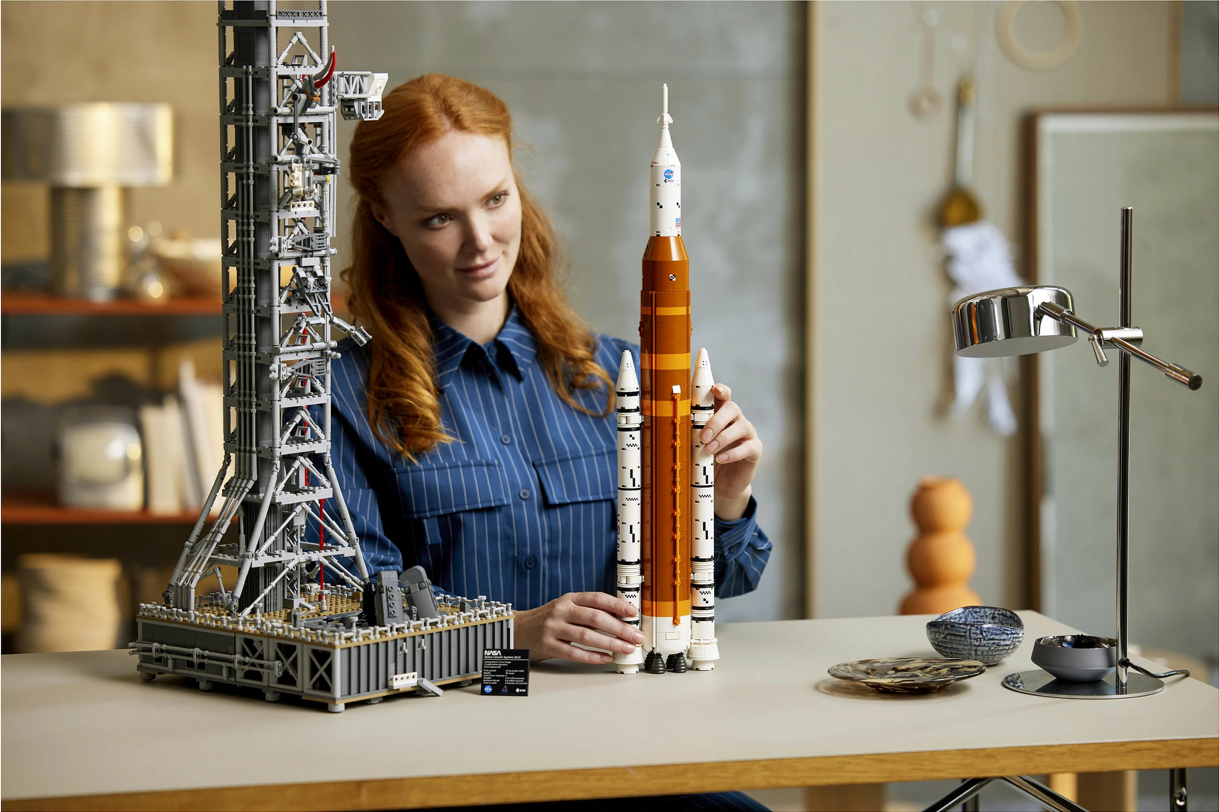 Set ndërtimi LEGO Icons NASA Artemis Space Launch System 10341, 3601 copë, multikolor