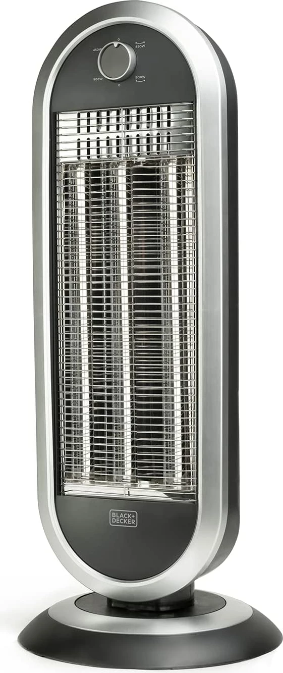 Ngrohës infra të kuqe Black&Decker BXCSH900E 900 W, deri 10 m², me oscilim, gri, 1 copë