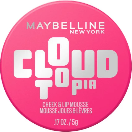 Blush dhe balsam për buzë Maybelline Cloudtopia Matte 04 Pink Daydream për femra, 5g