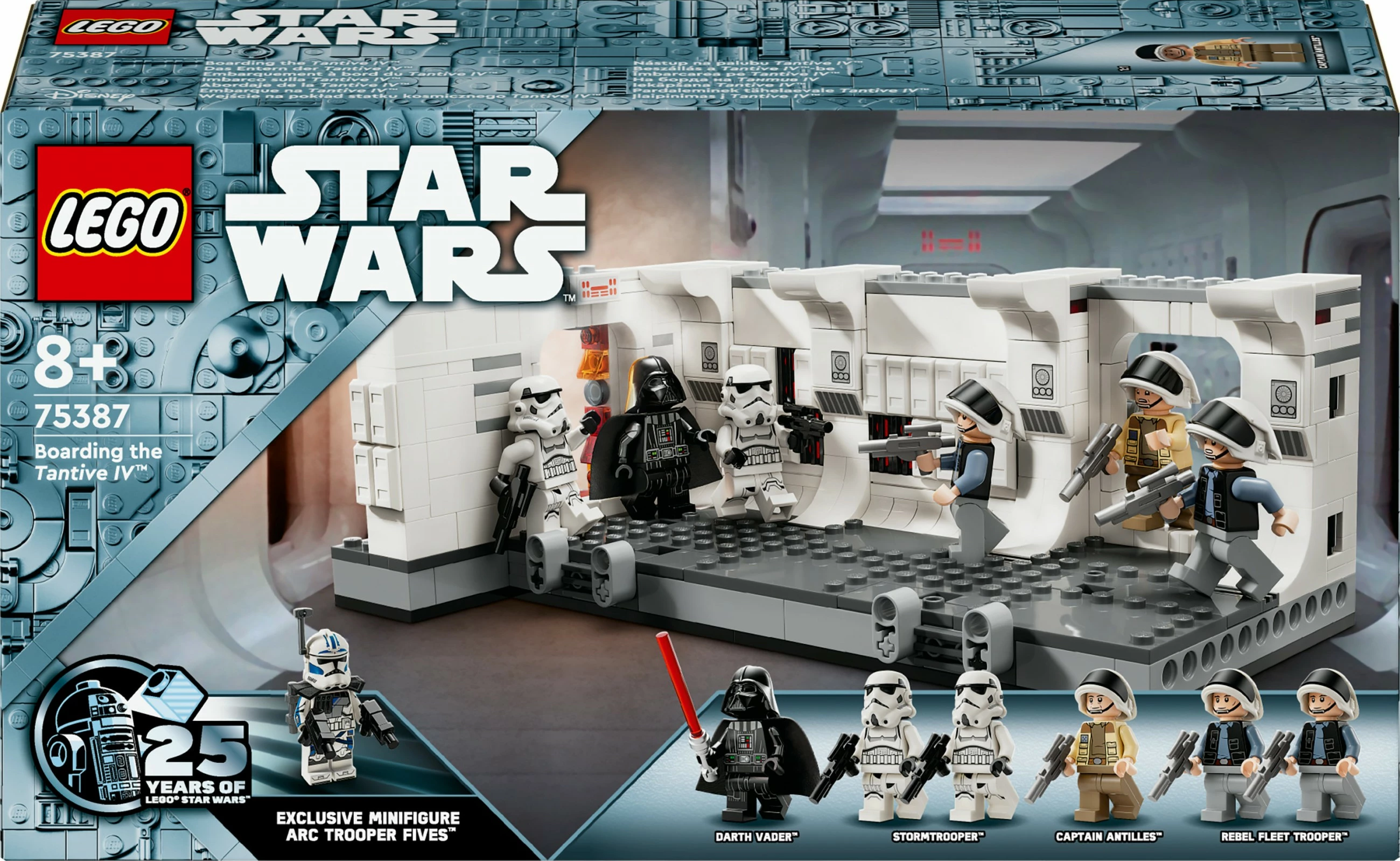 Set ndërtimi LEGO Star Wars 75387 Boarding the Tantive IV, 502 pjesë, multikolor