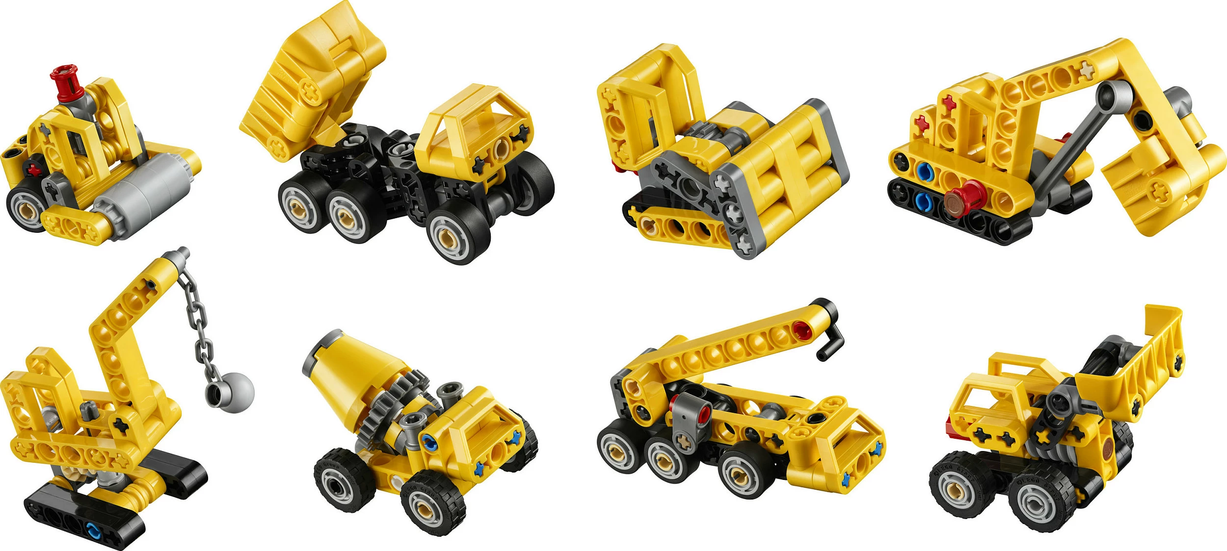 Set ndërtimi LEGO Technic 42233 Mighty Machines, 44 pjesë, shumëngjyrësh