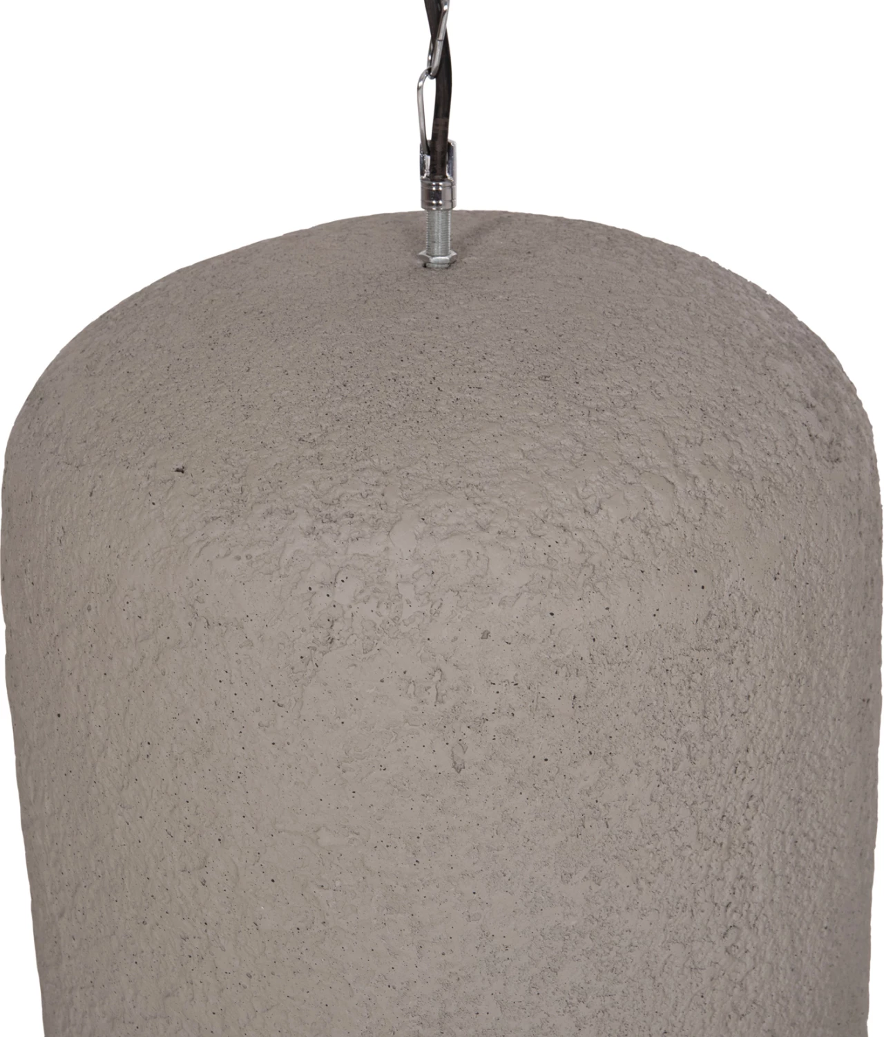 Llambë tavani varëse LOGKY, fibër-cement, ngjyrë gri, 35x35x67cm