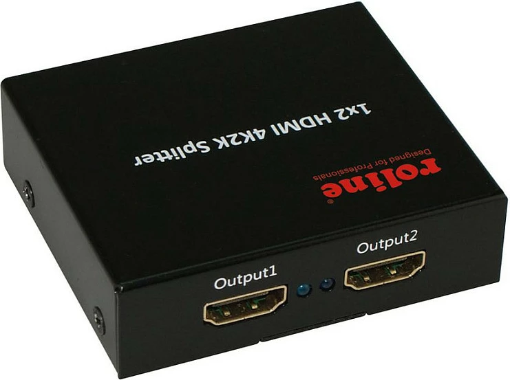 Splitter HDMI ROLINE 4K 1x2, 60Hz, HDCP, i zi