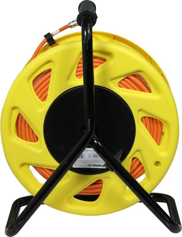 Tambur kablli rrjeti Synergy21 CAT6A, 90m, RJ45, S/FTP, LSZH, portokalli