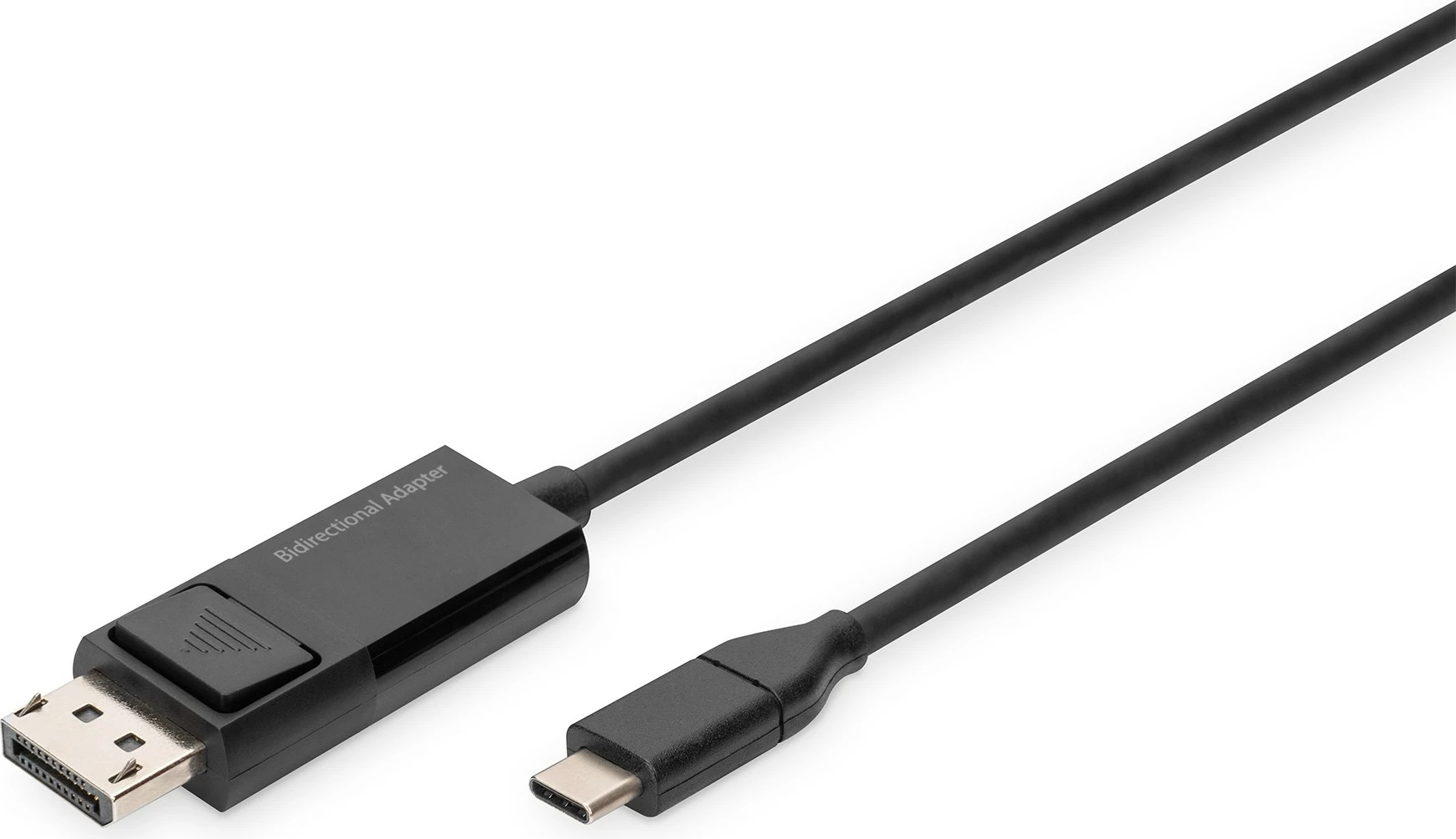 Kabllo USB Type-C në DisplayPort Digitus 2m, 8K, e zezë