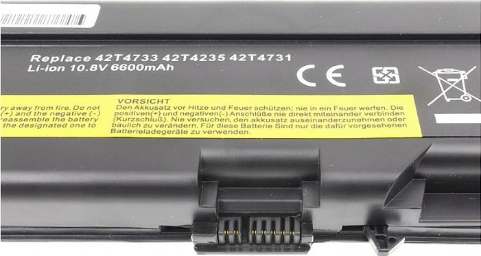 Bateri laptopi Green Cell për Lenovo ThinkPad 430/530, 11.1V 4400mAh, e zezë