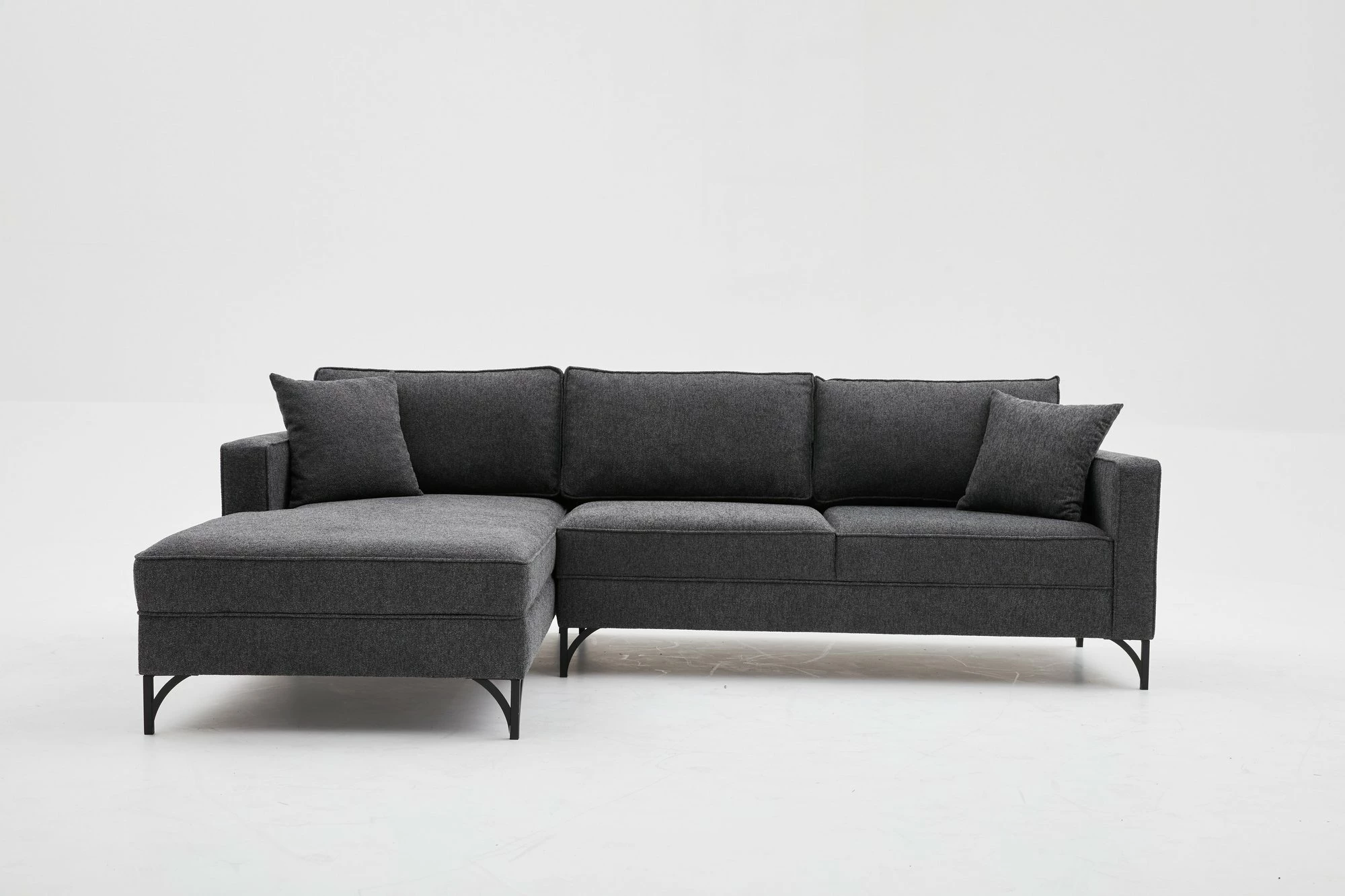 Këndare Atelier del Sofa, Berlin majtas, anthracite, e zezë