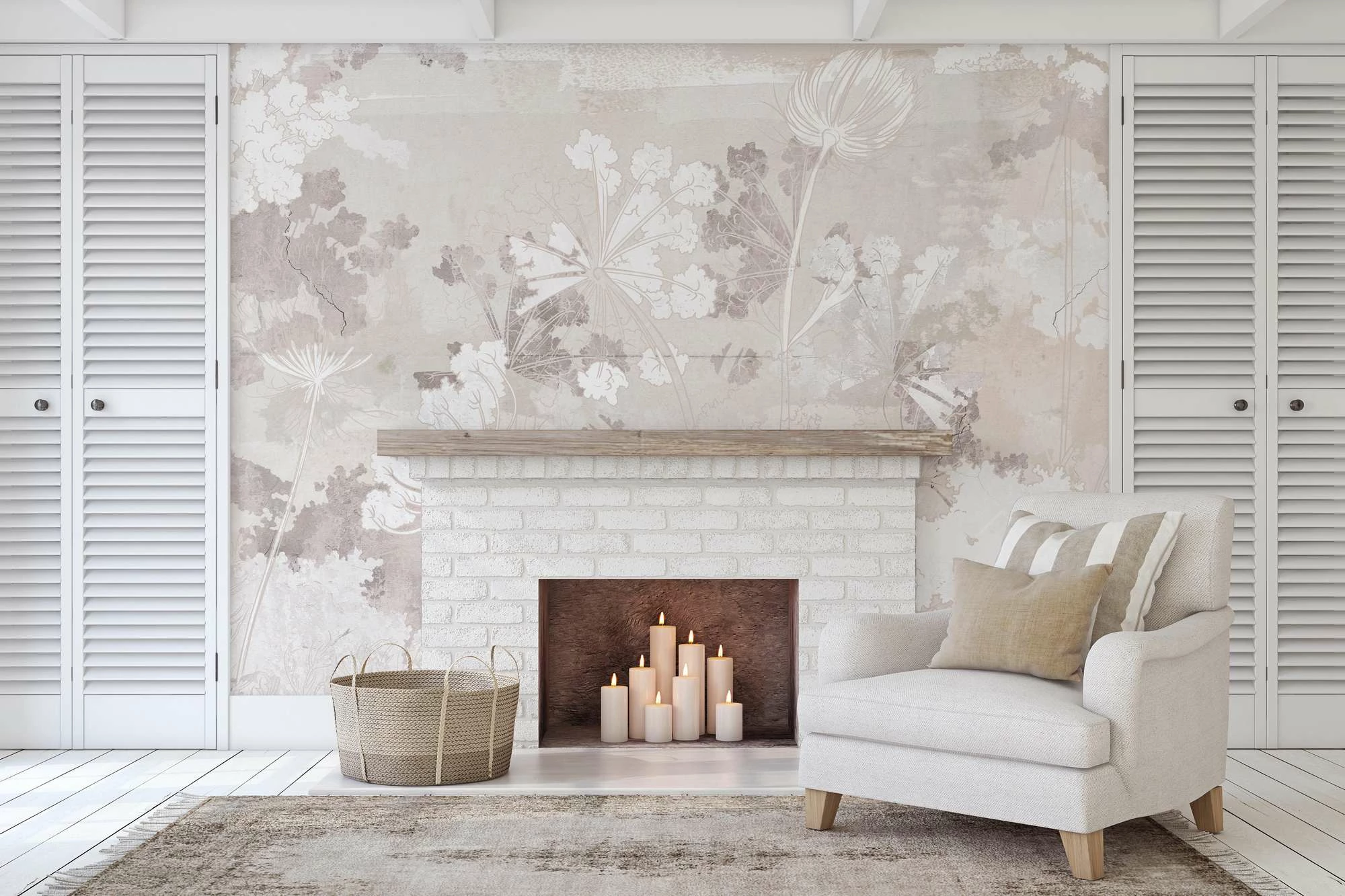 Murale muri Wallity, MDK-00148, 300x270cm