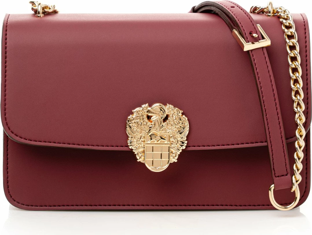 Çantë shpatulle, ngjyrë e kuqe Claret, Vince Camuto Amore