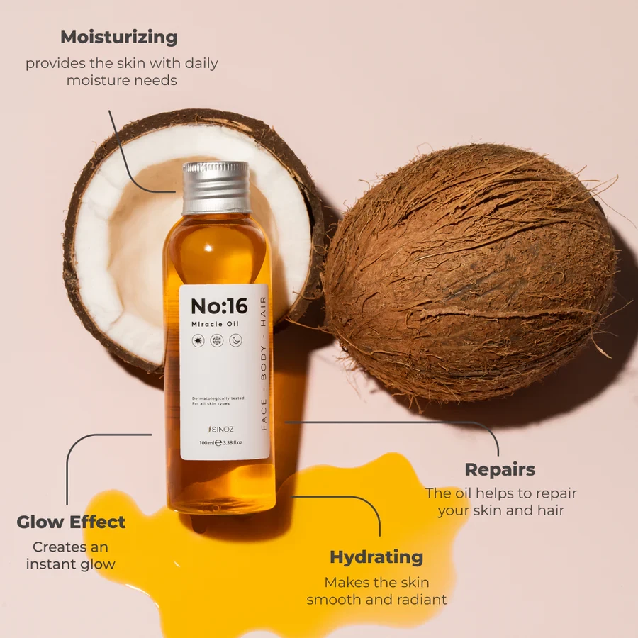 Miracle Oil Sinoz No:16 (Fytyrë - Trup - Flokë)