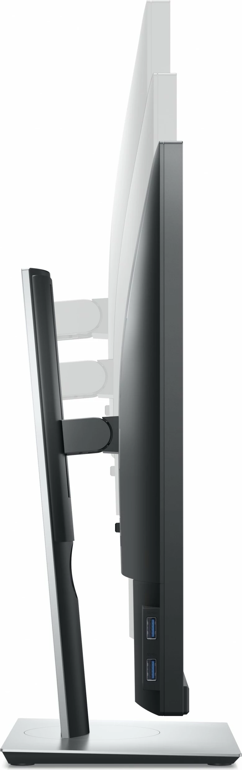 Monitor DELL P2421 24 inç, WUXGA, 16:10, 5ms, USB-C, e zezë
