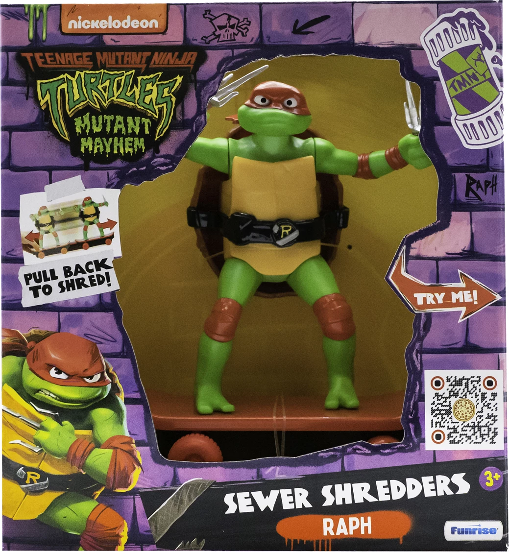Teenage Mutant Ninja Turtles Mutant Mayhem - Raph Sewer Shredders Figure