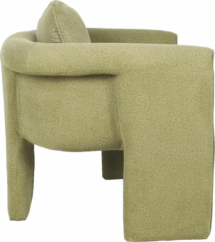 Fotelje LOOP, ngjyrë lime, 84x75x83