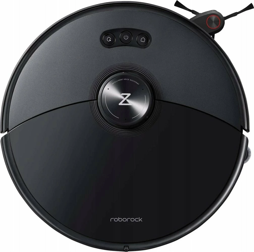 Robot pastrimi Roborock S8 MaxV Ultra 10000Pa me stacion zbrazjeje/larjeje, Wi‑Fi, funksion larjeje dyshemeje, i zi