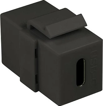 Kuplues keystone USB-C LogiLink USB 3.1 Gen2, F-F, PD, i zi