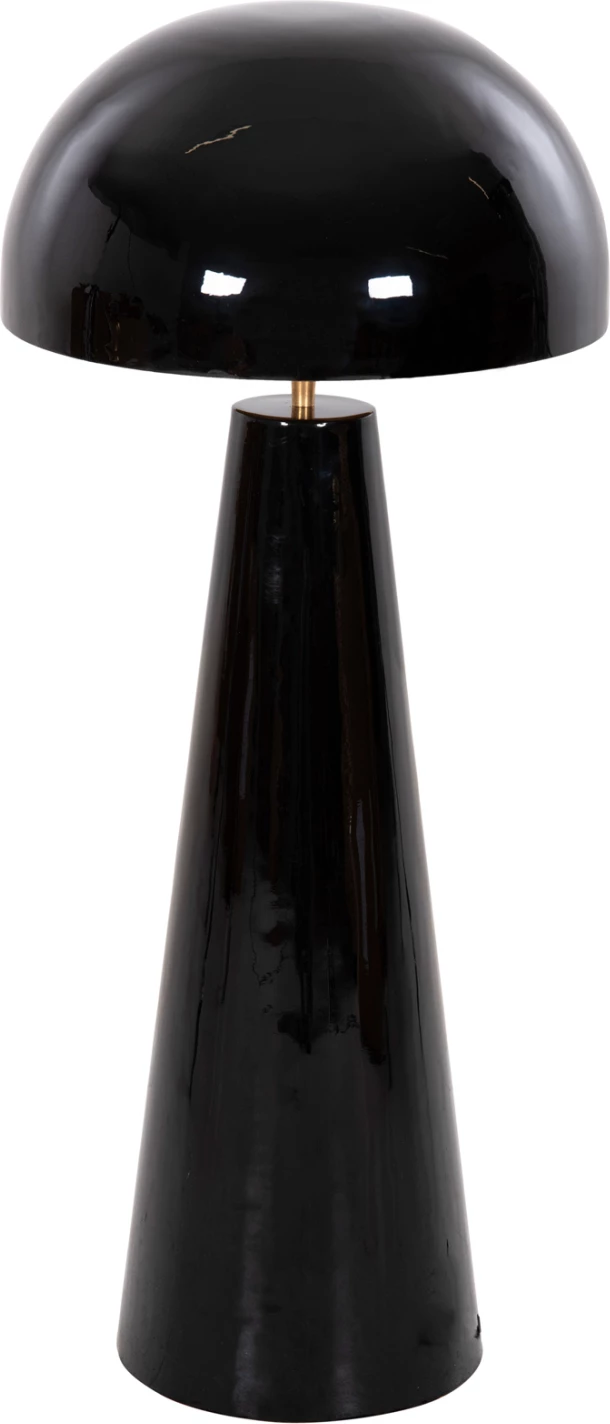 Llampë dyshemeje SMUSH, FH4257.04, metal, ngjyrë e zezë, kapak rrotullues, Φ36,5x84H cm