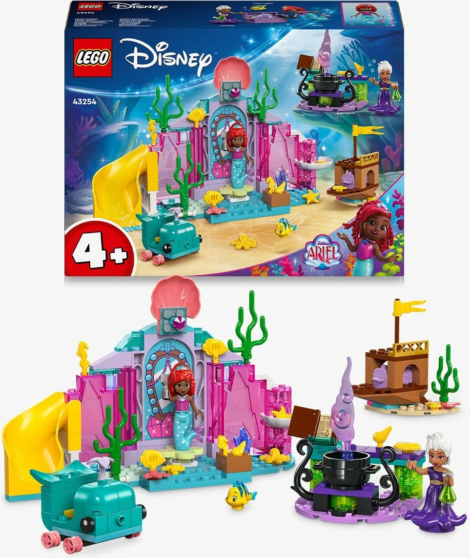 Set ndërtimi LEGO Disney 43254 Arielles Kristallhhle, shumëngjyrësh