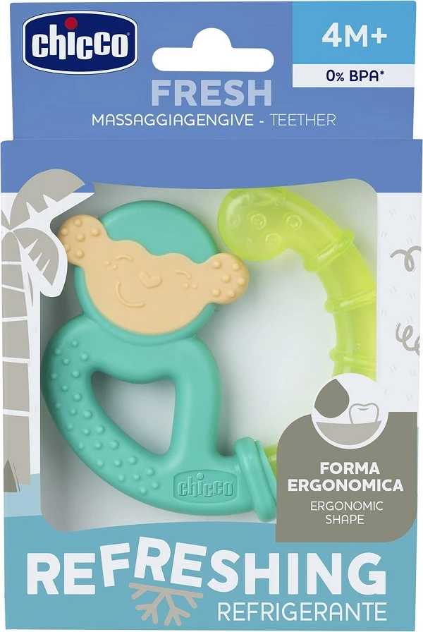 Lodër për dhëmbëzim me ujë Chicco Monkey 4m+