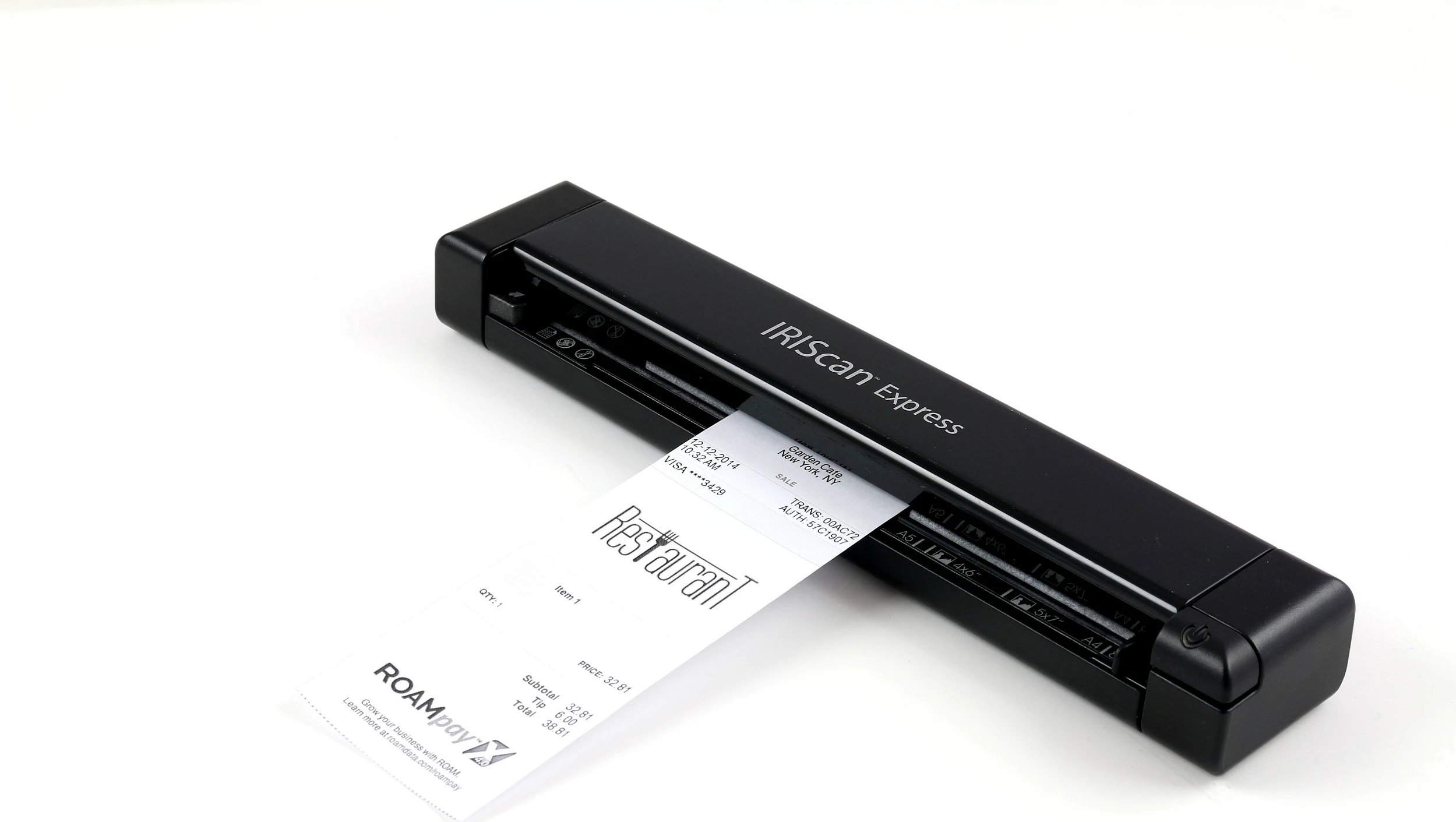 Skaner portativ I.R.I.S. IRIScan Express 4, A4, 1200 dpi, USB, i zi