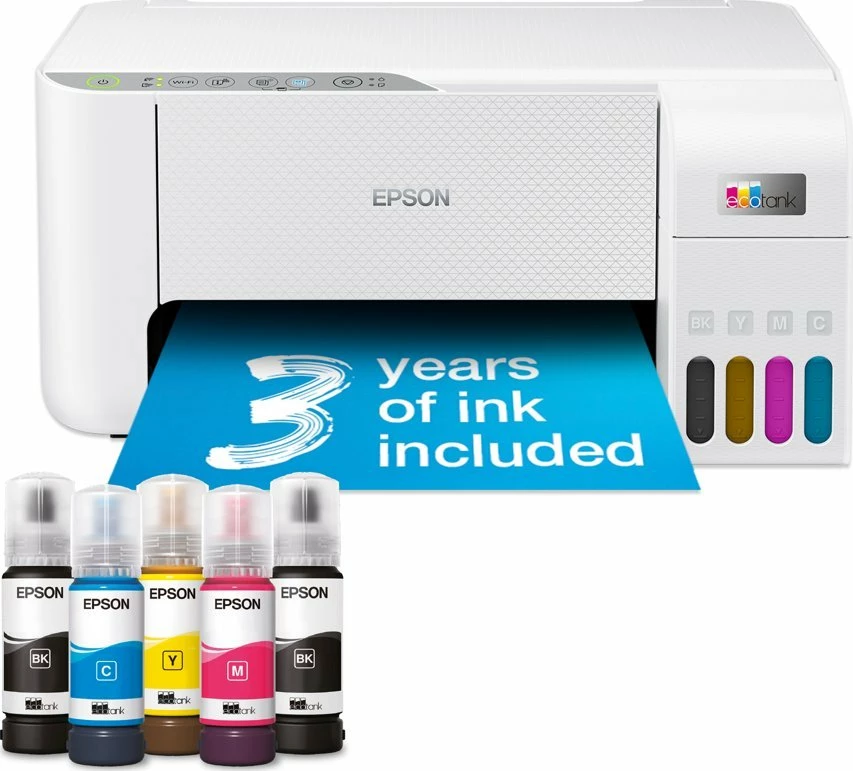 Printer multifunksional Epson EcoTank L3276 (C11CJ67436) A4 Wi‑Fi CISS, i bardhë