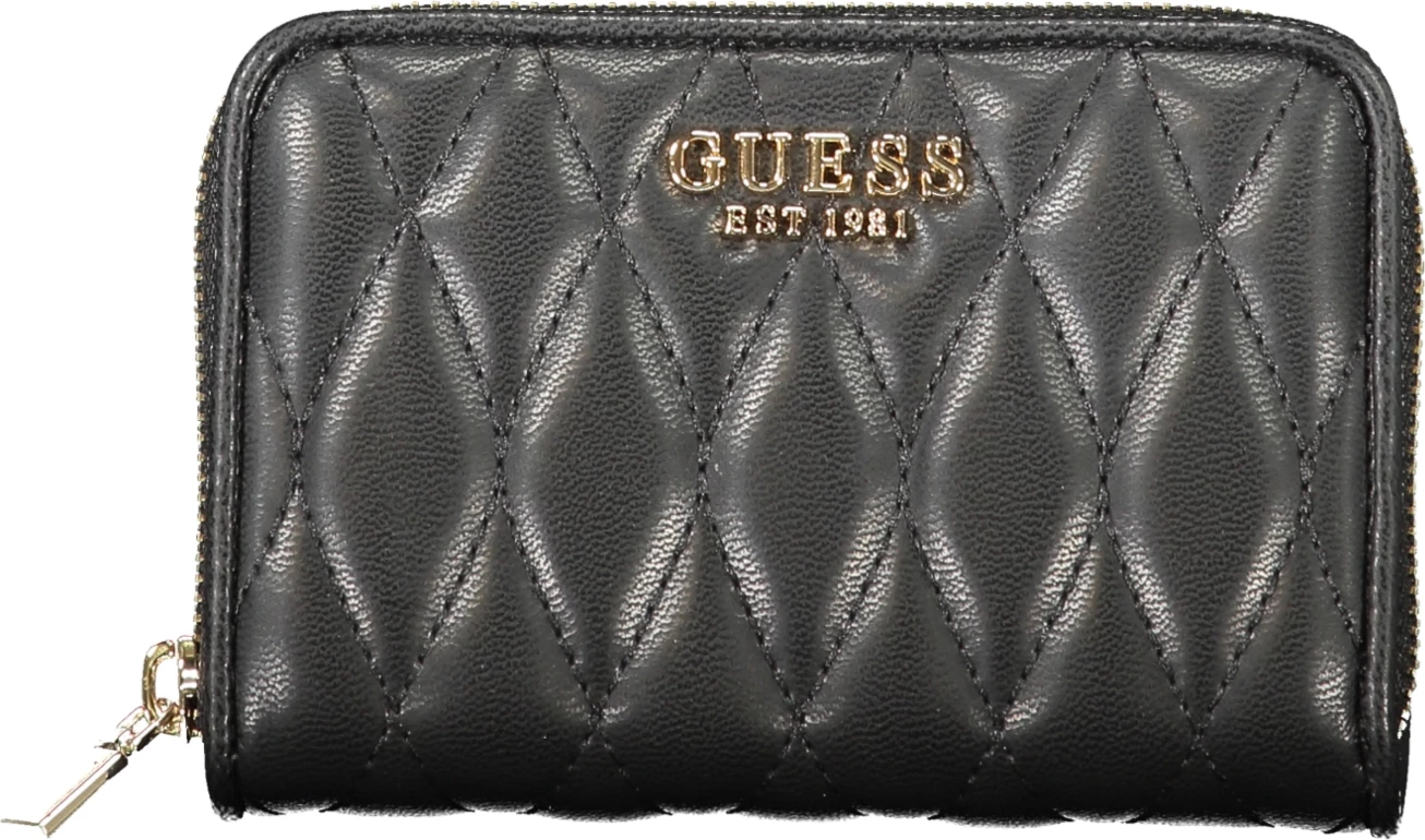 Portofol GUESS JEANS VALLA SLG WALLET femra, e zezë