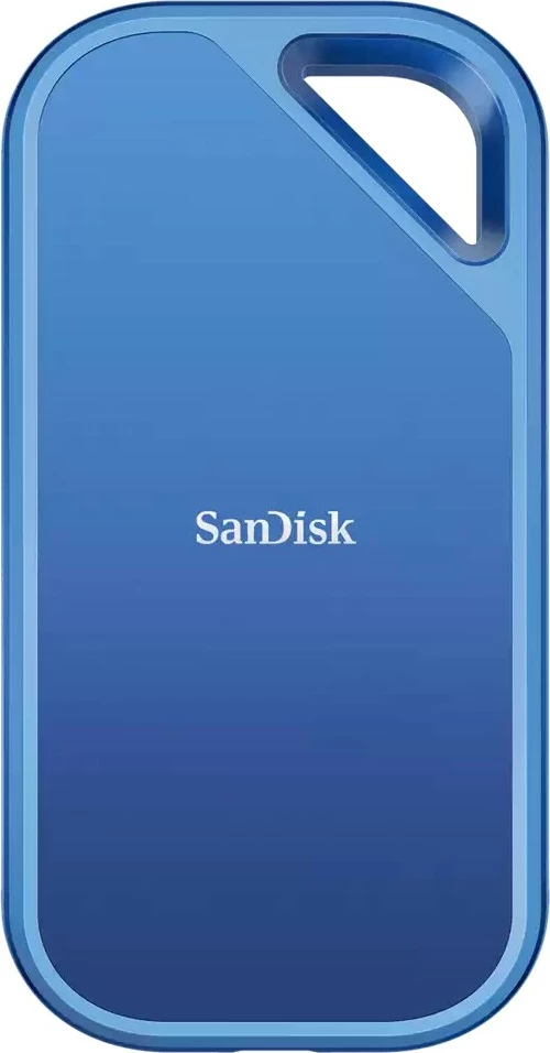 SSD portabël Sandisk Creator Pro 4TB, NVMe, USB Type-C, blu