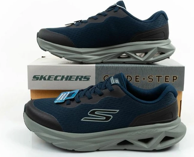 Atlete meshkuj Skechers Glide-Step Vortex, të kaltërta [Madhësia: 43]