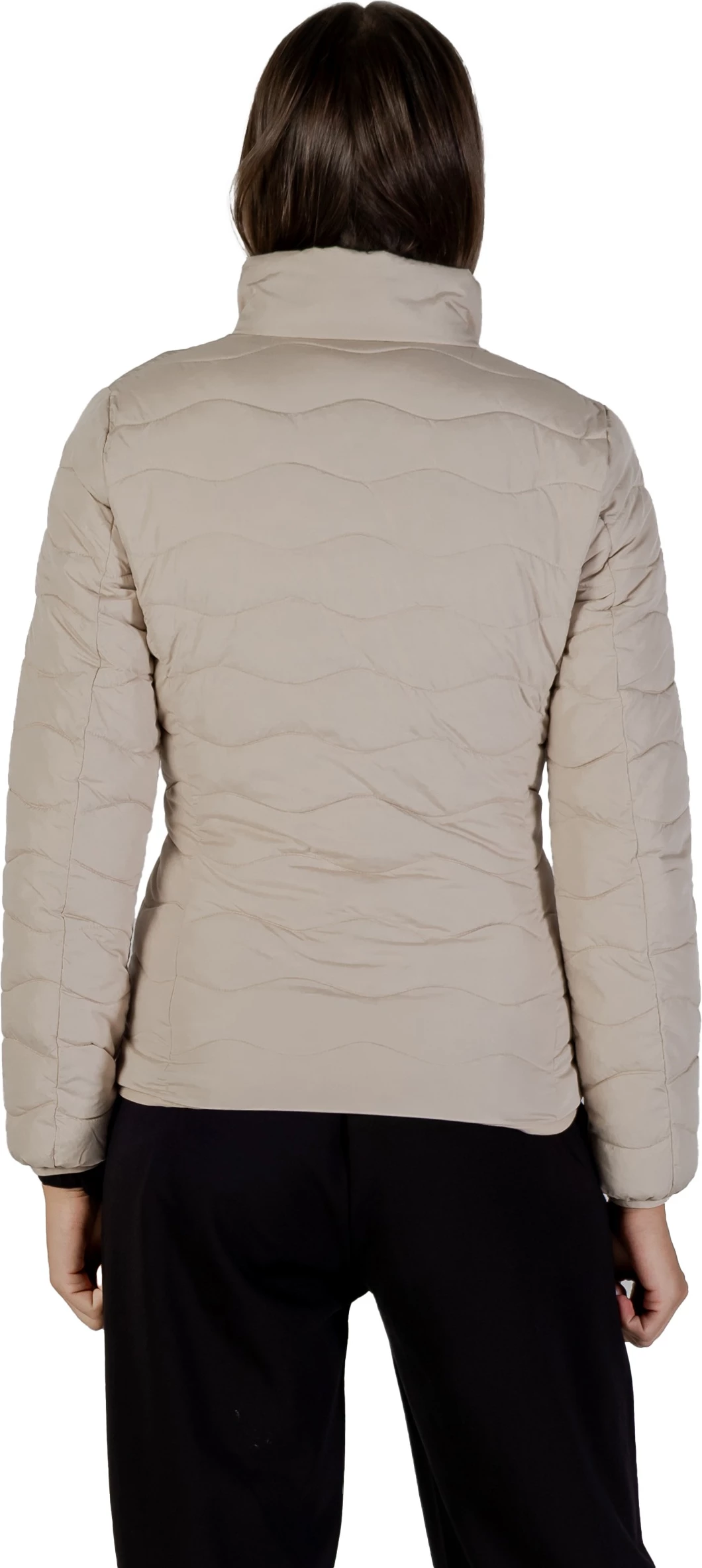 Jakne bomber për femra EA7 8NTB21 TNF8Z, bezhë e çelët