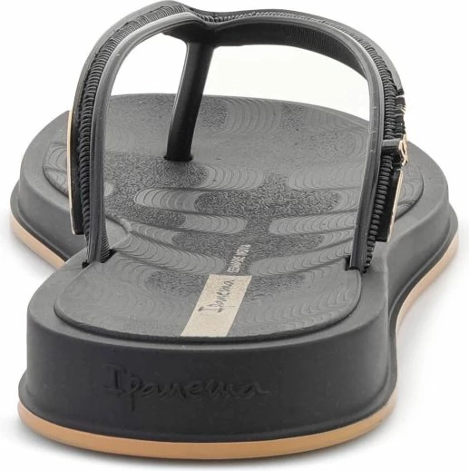 Flip-flopa për femra Ipanema Glow AD 27398-BR745, të zeza/ari [Madhësia: 38]