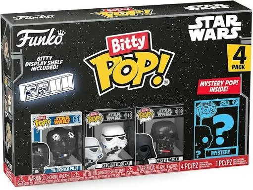 Figurinë koleksionuese Funko Bitty Pop! Star Wars Darth Vader 4-pack
