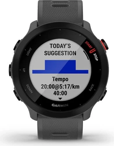 Smartwatch Garmin Forerunner 55, 42 mm, GPS, Gri