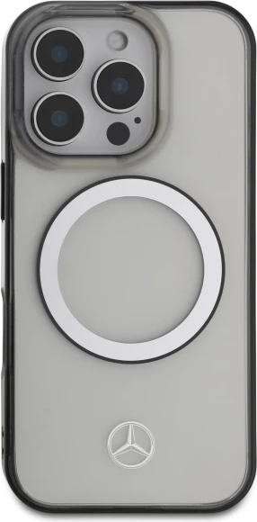 Mbështjellës Mercedes MagSafe për iPhone 16 Pro, Transparent
