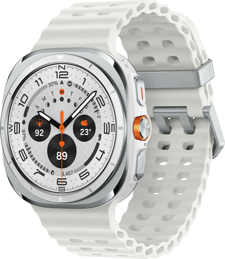 Smartwatch Samsung Galaxy Watch Ultra, 3.81 cm, AMOLED, Wi-Fi, GPS, e bardhë