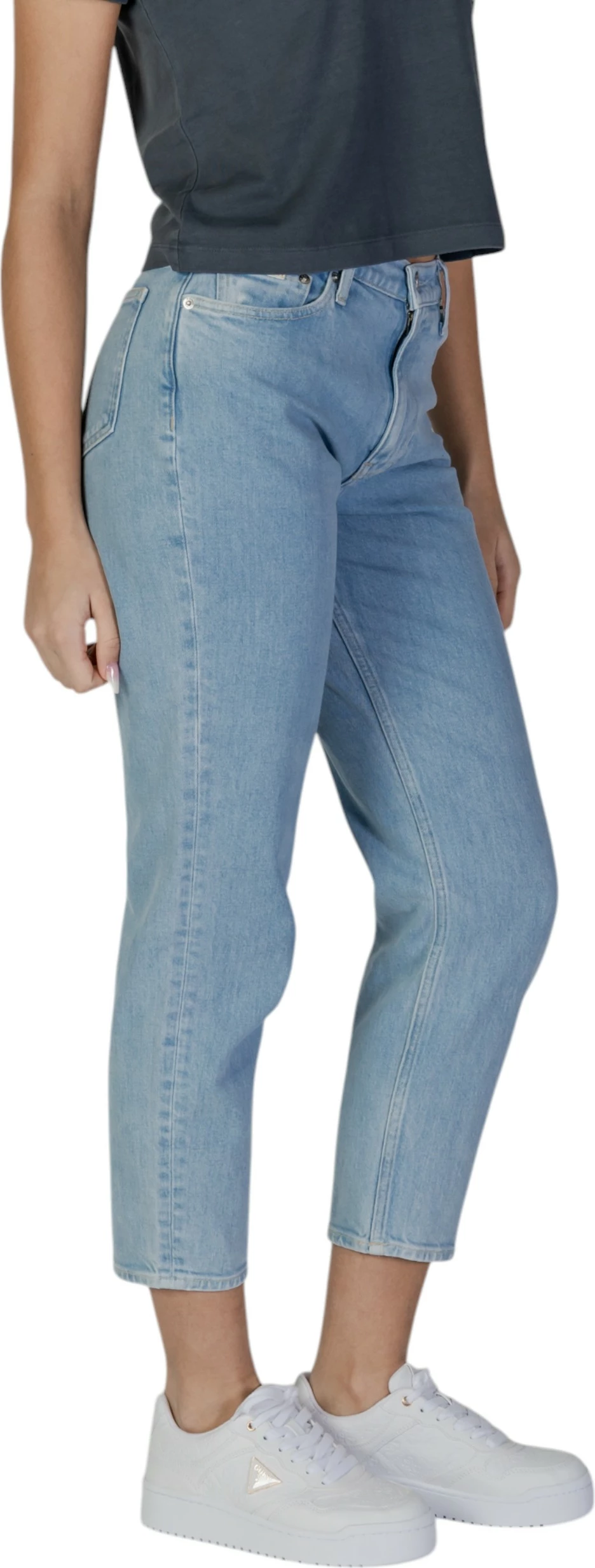 Xhinse për femra Calvin Klein Jeans MOM J20J224516, denim e çelët [Madhësia: W32 L28]