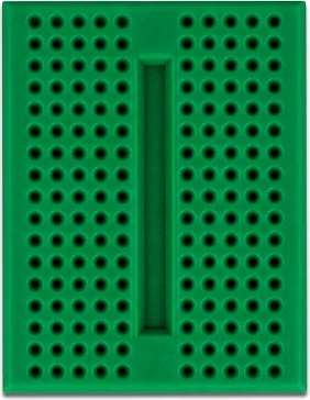 Breadboard mini DeLOCK 170 kontakte, jeshil