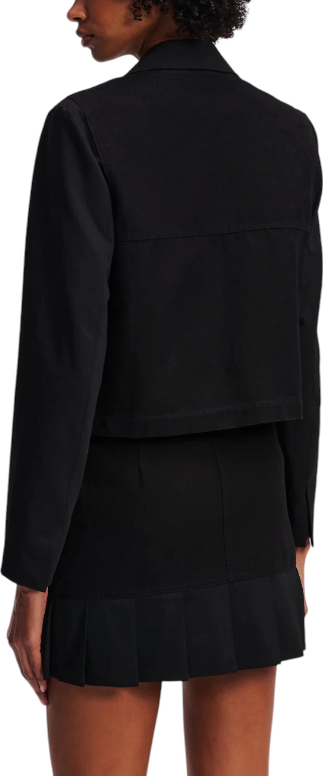 Blazer për femra Karl Lagerfeld Jeans KLJ Utility Blazer A3W14019, e zezë [Madhësia: S]