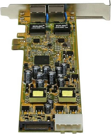 Kartë rrjeti PCIe StarTech ST2000PEXPSE, Dual Port Gigabit Ethernet PoE/PSE