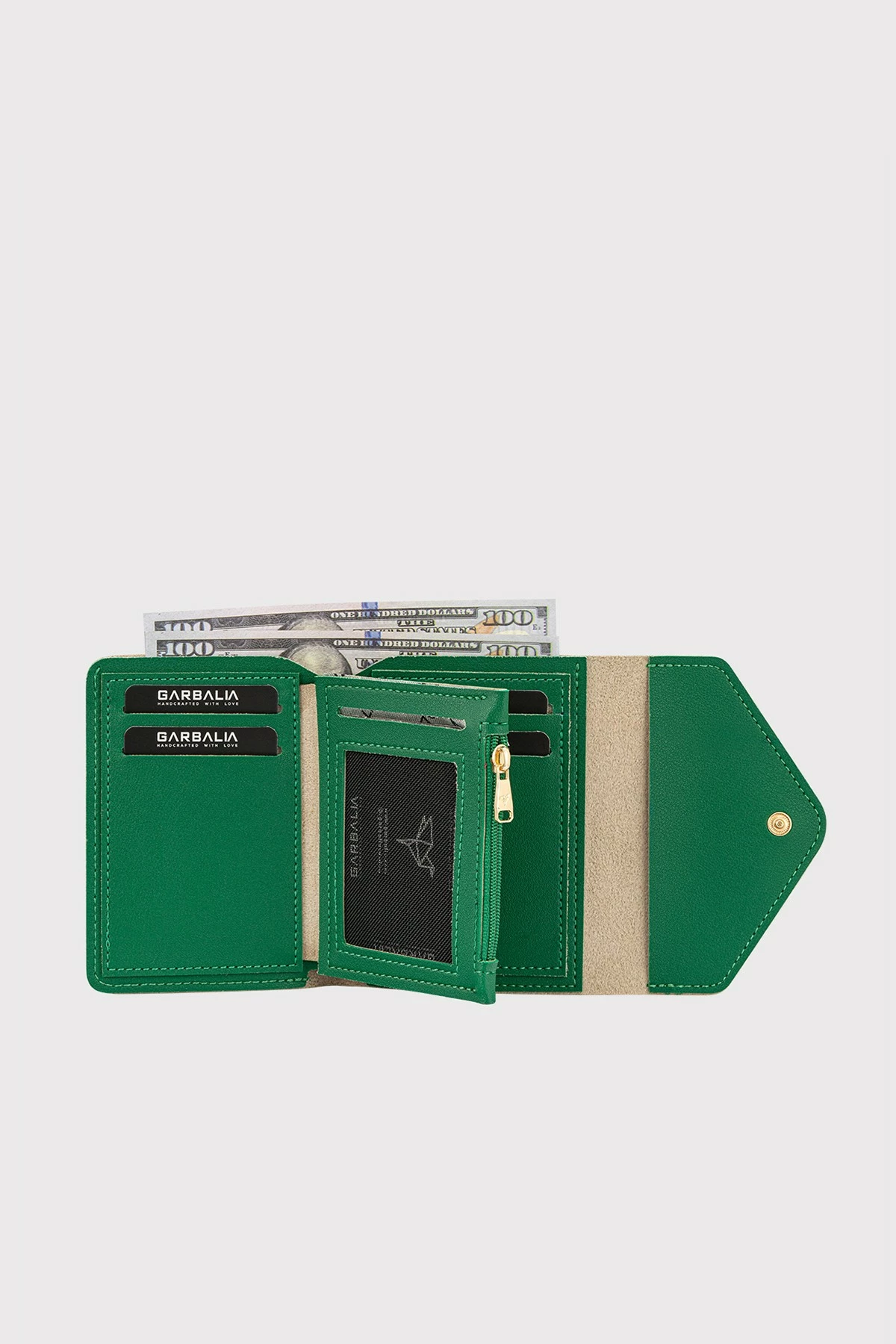 Portofol për gra, Zoozie Bags, ngjyrë e gjelbër, Columbia