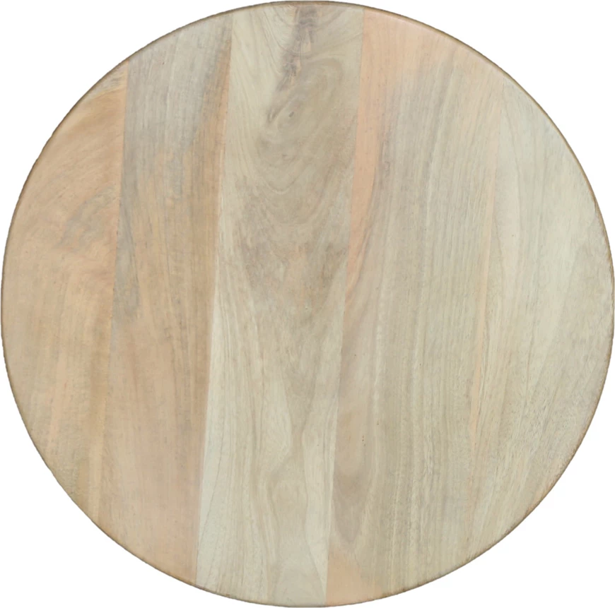 Tavolinë anësore Paloma, dru mango natyral, 46x46x45cm