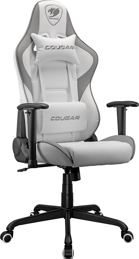 Karrige gaming COUGAR ARMOR ELITE, 2D mbështetëse krahu, shpinore 160°, e bardhë