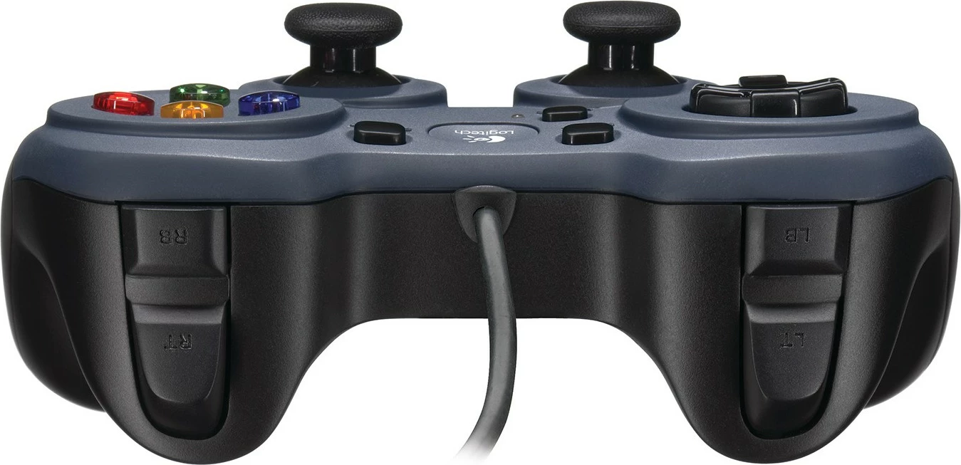 Gamepad Logitech G F310, PC, me kabllo, USB 2.0, ngjyrë zezë/blu