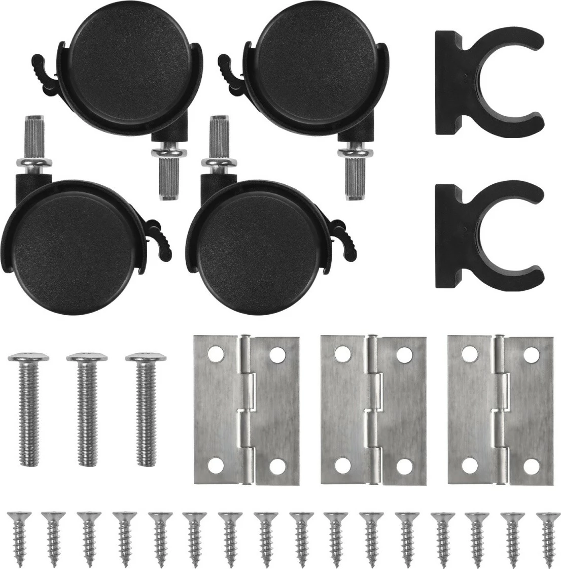 Tavolinë pune palosëse mobile, Maclean MC-1250 B, 100x50 cm, ngarkesë max 50 kg, e zezë