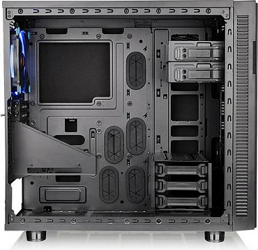 Kasë Thermaltake Suppressor F31 TG, Midi Tower, panel xhami i temperuar, e zezë