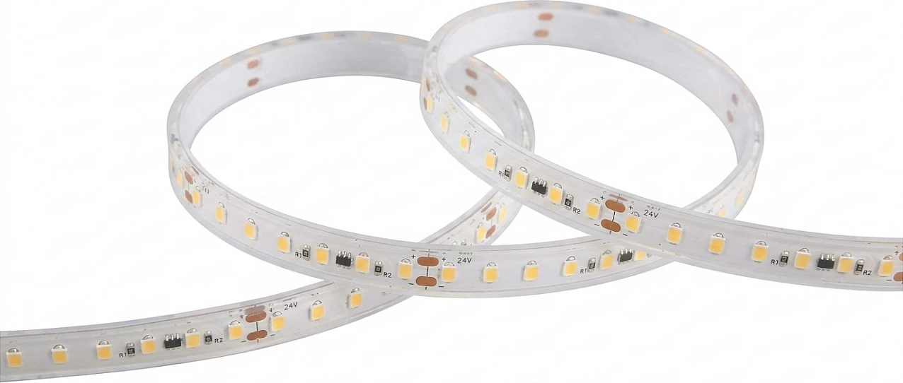 Shirit LED Synergy21 Flex Strip SPOTLESS, DC 24V, 60W, IP67, bardhë e ngrohtë