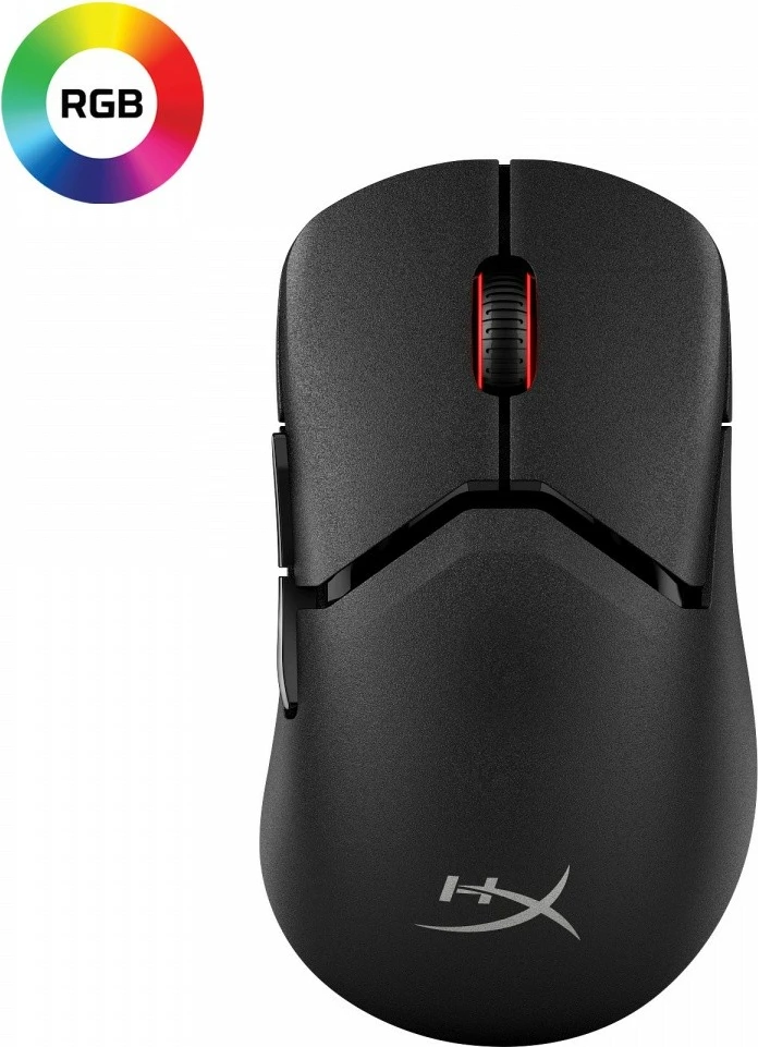 Maus gaming wireless HyperX Pulsefire Saga Pro A2PB2AA 26,000 DPI 4K RGB i zi