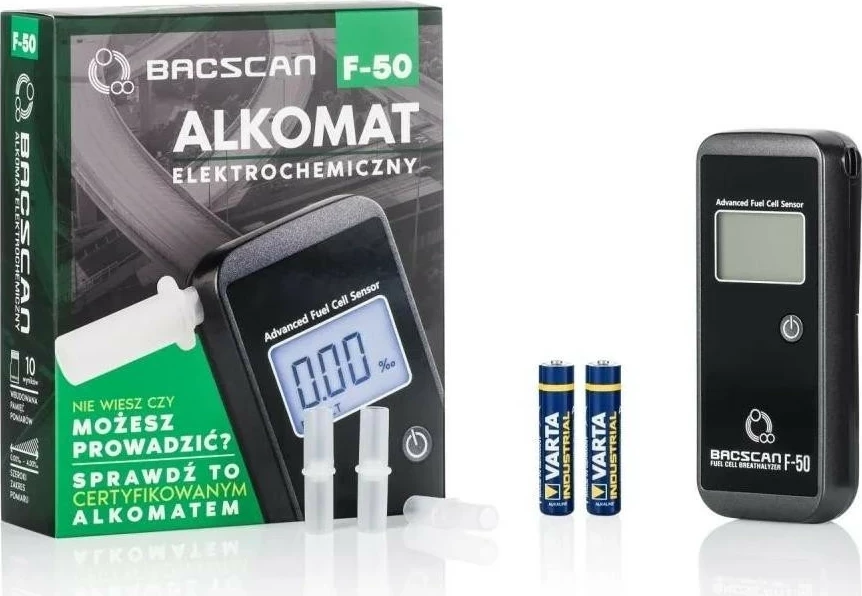 Alkotest Aisko BACscan F-50, elektrokimik, i zi