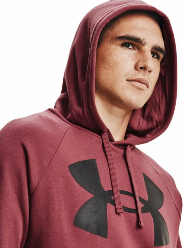 Duksi Under Armour Rival Fleece Big Logo HD për meshkuj, i kuq [Madhësia: XXL]