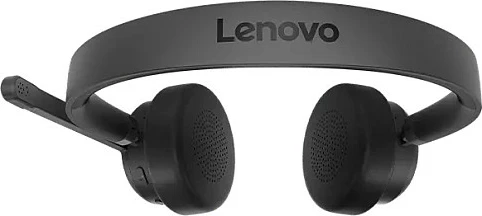 Kufje wireless Lenovo 4XD1Q30302, Bluetooth 5.3, mikrofon me reduktim zhurme, 60h, të zeza